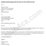 undertaking-letter-format-service-tax