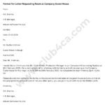 letter-requesting-a-room-in-The-guest-house-of-The-company
