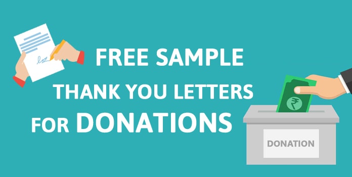 Sample Donation Thank You Letters, Donation Templates, donation letter example