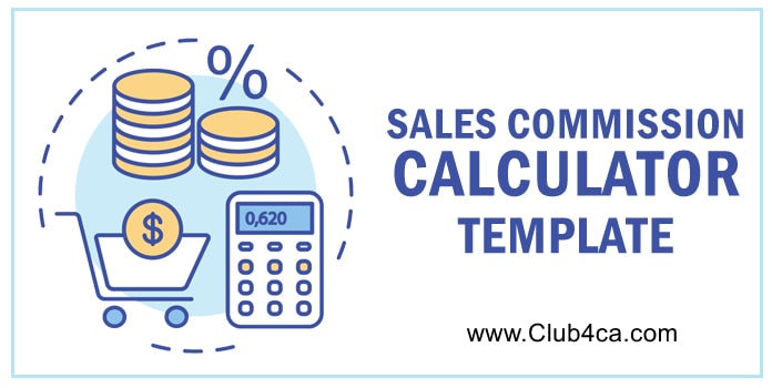 Sales Commission Calculator Format in Excel Template