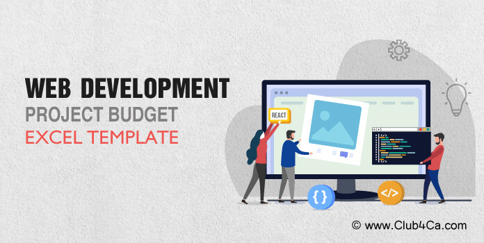 Website Development Project Budget Excel Template