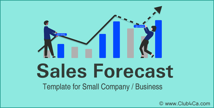 Small Company Sales Forecast Template