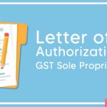 Letter of Authorization for GST Sole Proprietorship