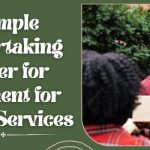 Undertaking Letter for Payment for Using Services