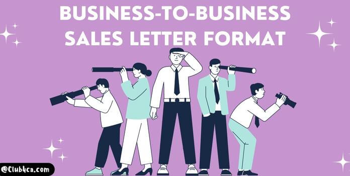 Sample B2b Sales Letter Format