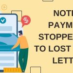 Notify Payment Stopped due to Lost Check Letter Example