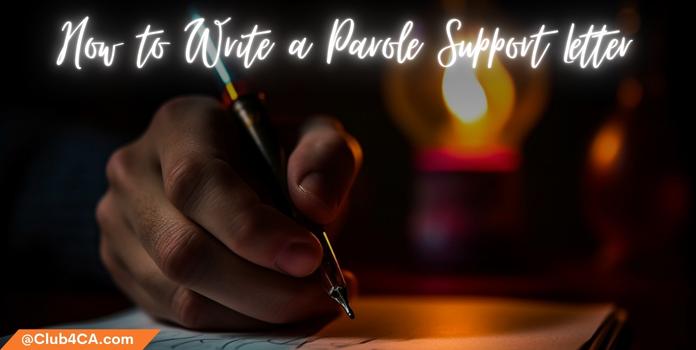 write a parole support letter example